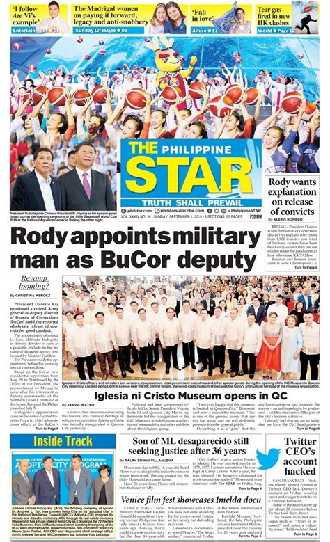 philippine star columns|The STAR Cover .